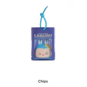 POP MART AUTHENTIC LABUBU THE MONSTERS Wacky Mart Pinch Pendant - CHIPS - US